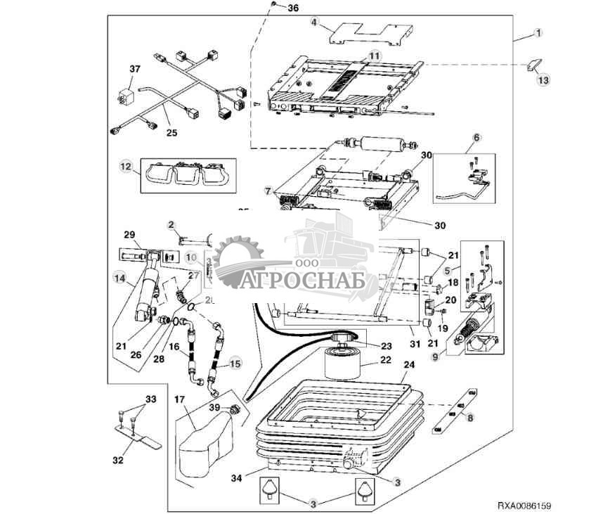 Подвеска ActiveSeat™ 